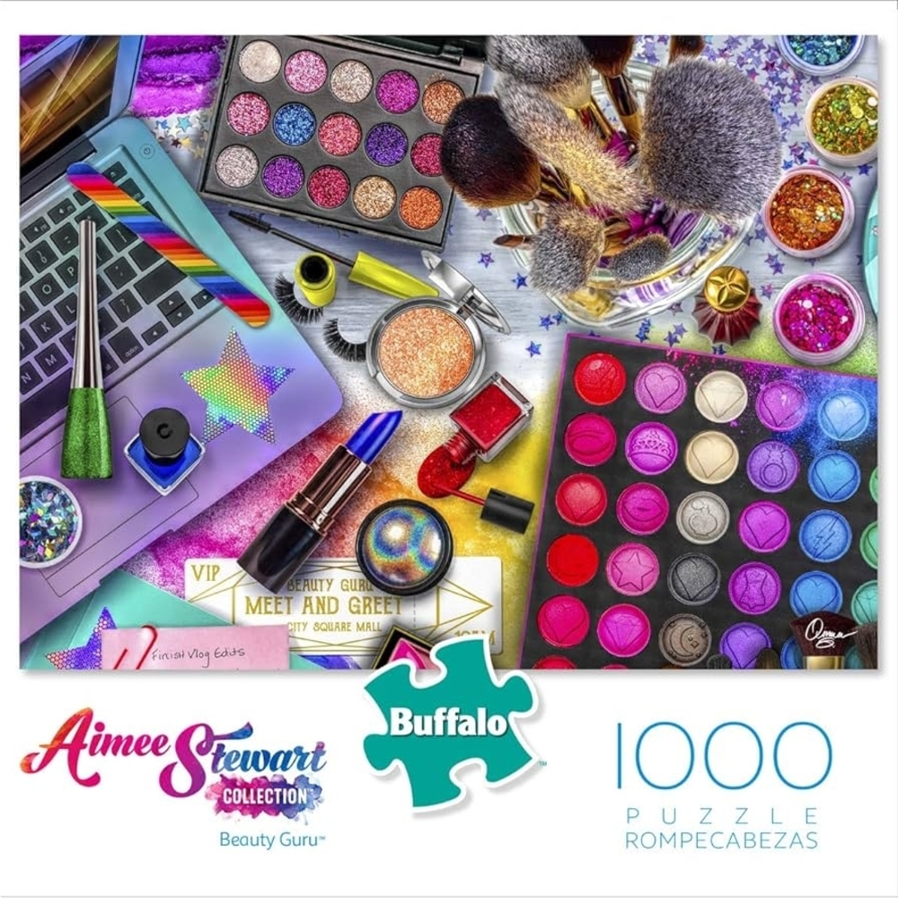 Aimee Stewart-" Beauty Guru"-1000 Pieces Jigsaw Buffalo Games Puzzle
